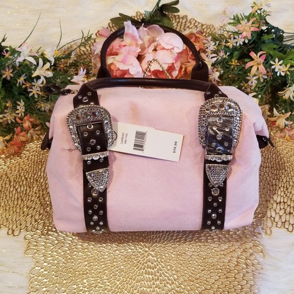 Bueno Handbags - *Bueno Faux Suede Satchel Handbag